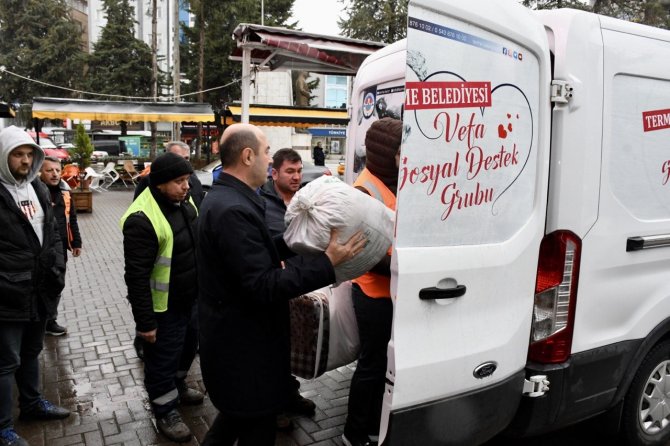 Terme Depremzedeler İçin Tek Yürek