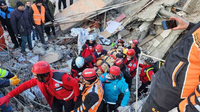 Adıyaman’da 61 Saat Sonra İnanılmaz Kurtuluş