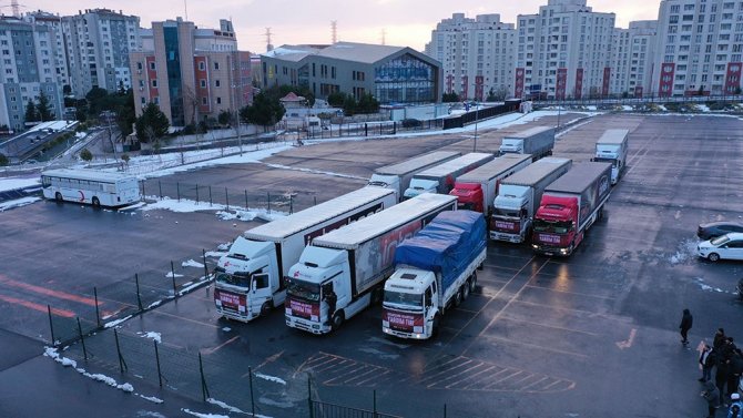 Başakşehir’den 50’nci Yardım Tırı Yola Çıktı