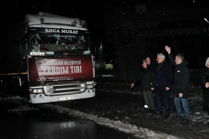 Başakşehir’den 50’nci Yardım Tırı Yola Çıktı