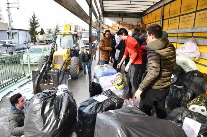 Başkan Ataç Eskişehir Halkına Yardımlarından Dolayı Teşekkür Etti