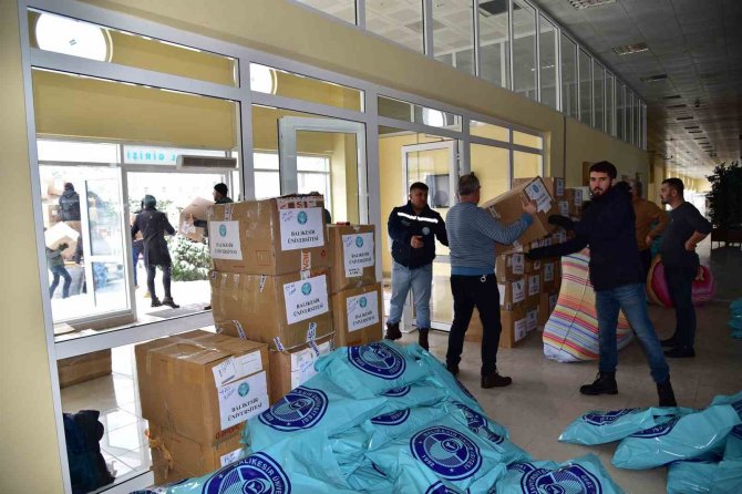 Baün’de Deprem Bölgesi İçin Yardım Seferberliği