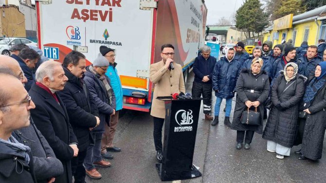 Bayrampaşa’dan Mobil Mutfak Tırı Deprem Bölgesine Yola Çıktı