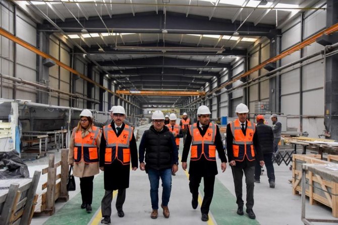 Rektör Beydemir, Ikaf’23 Çerçevesinde Sanayi Kuruluşlarında Yapılan Hazırlıkları İnceledi