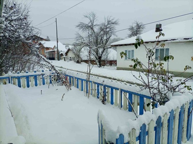 Yoğun Kar Yağışı Etkisini Gösterdi