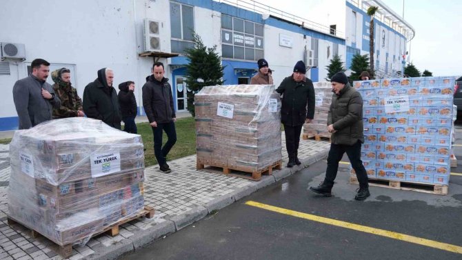Büyükçekmece’den Hatay’a 7 Tır Yardım Malzemesi Gönderildi