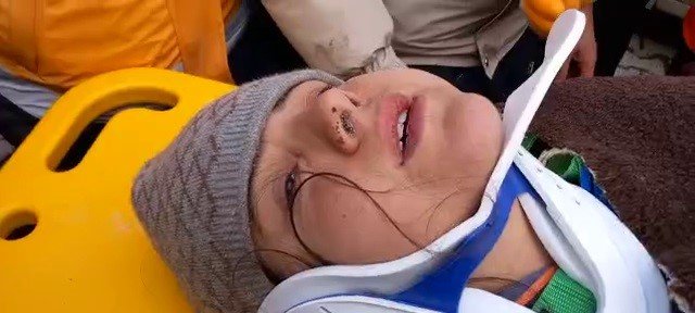 Enkazdan Çıkarılan Eda: ‘Hepinize Çok Teşekkür Ediyorum’