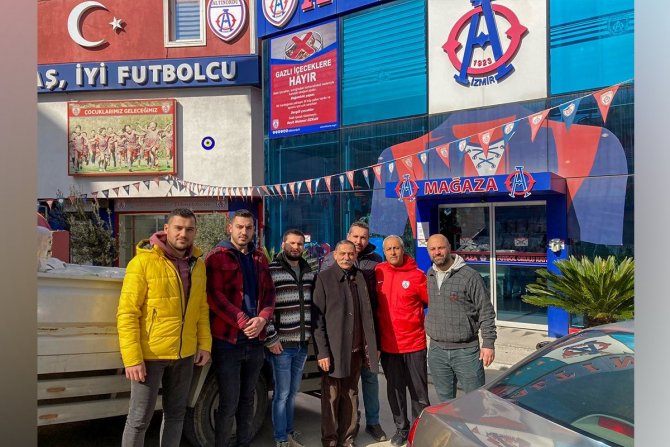 İ̇zmir Takımları, Depremzedelere Yardıma Devam Ediyor
