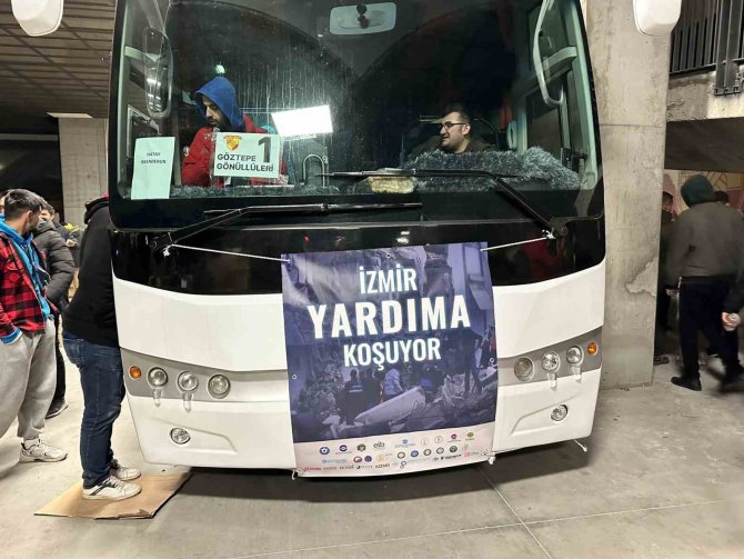 İ̇zmir Takımları, Depremzedelere Yardıma Devam Ediyor