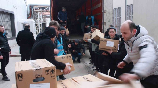 Kırklareli’nden Deprem Bölgelerine İlaç Desteği