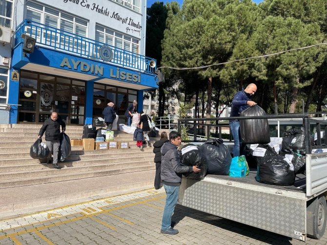 Aydın Lisesi’nden Kahramanmaraş’a Destek