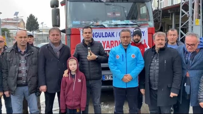 Kaymakam Aslan, “Sadece Malzemelerle Değil Dualarımızla Beraberiz”