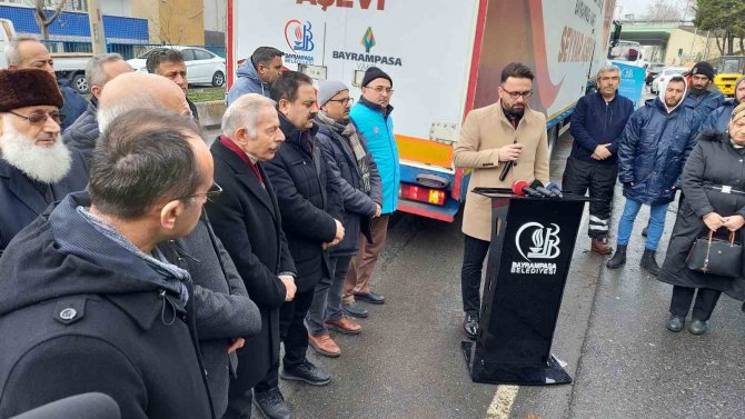 Bayrampaşa’dan Mobil Mutfak Tırı Deprem Bölgesine Yola Çıktı