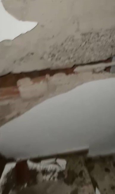 İ̇kinci Depremde Yıkılan Binanın İlk Depremden Sonra Çekilmiş Görüntüleri Ortaya Çıktı