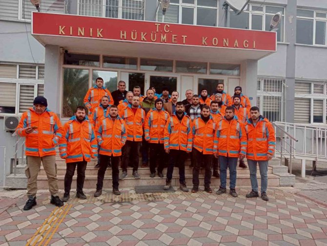Kınık, İkinci Kurtarma Timini Deprem Bölgesine Gönderdi