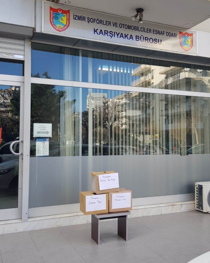 İ̇zmirli Taksiciler Depremzedeler İçin Seferber Oldu
