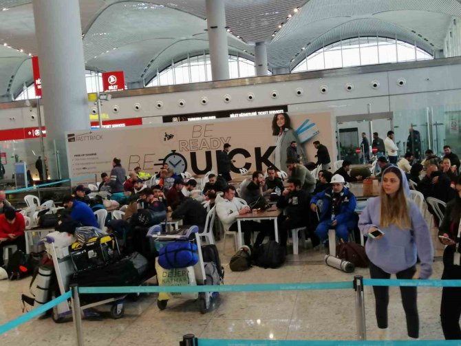 İ̇stanbul Havalimanı’nda Yoğunluk Devam Ediyor