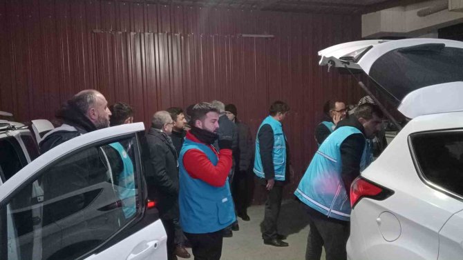 Muğla İ̇l Müftülüğünden 12 Kişi Deprem Bölgesine Hareket Etti