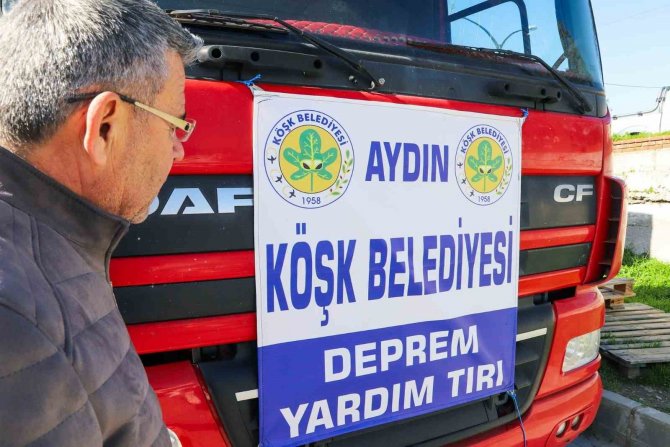 Köşk Halkının Şefkat Eli Deprem Bölgesinde