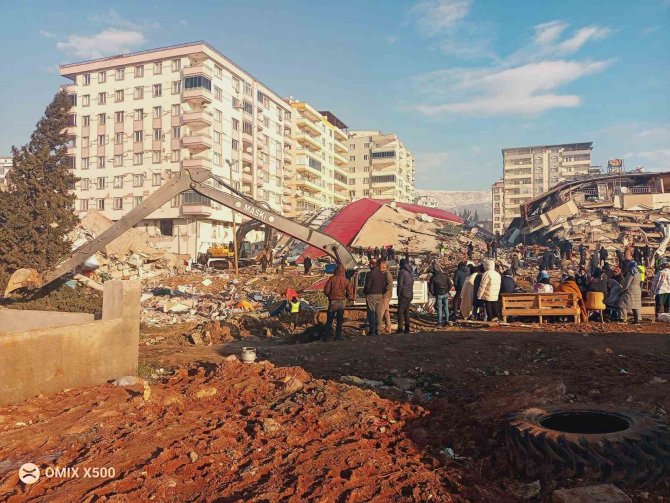 Maski̇ Ekipleri Afet Bölgesinde