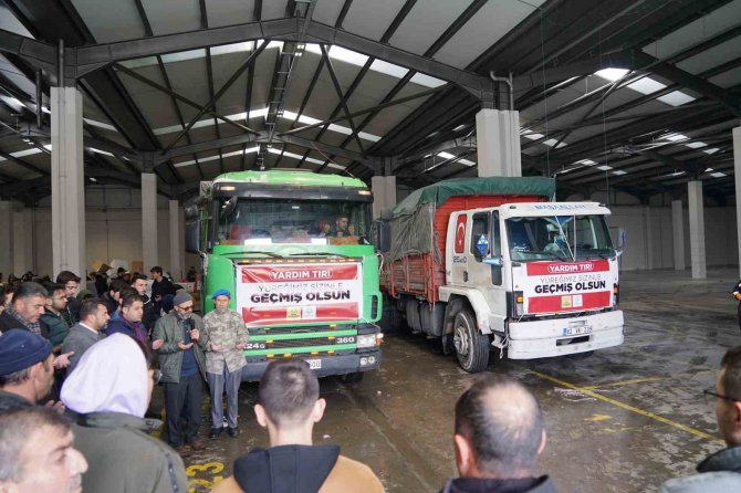 Konya’nın Kalbi Deprem Bölgesinde Atıyor
