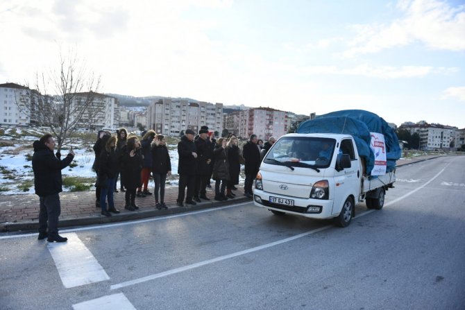 Yardımlar Çanakkale’den Yola Çıktı