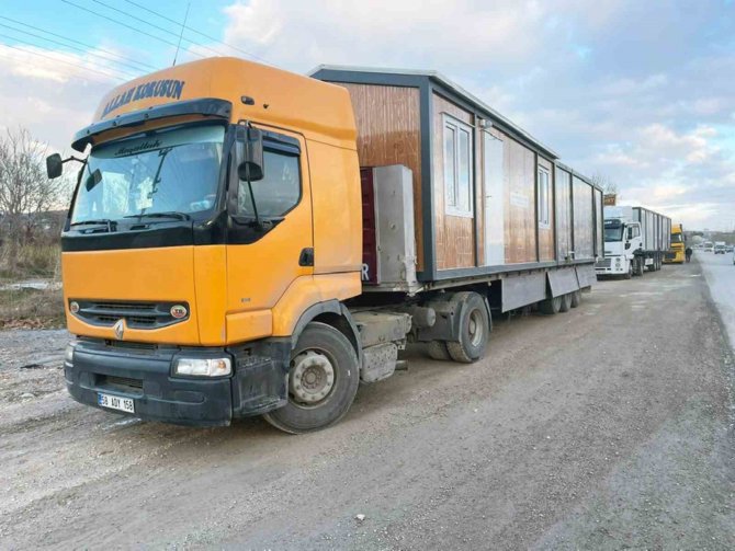 Muğlalı Mermerciler Tüm İmkânlarını Deprem Bölgesine Seferber Etti