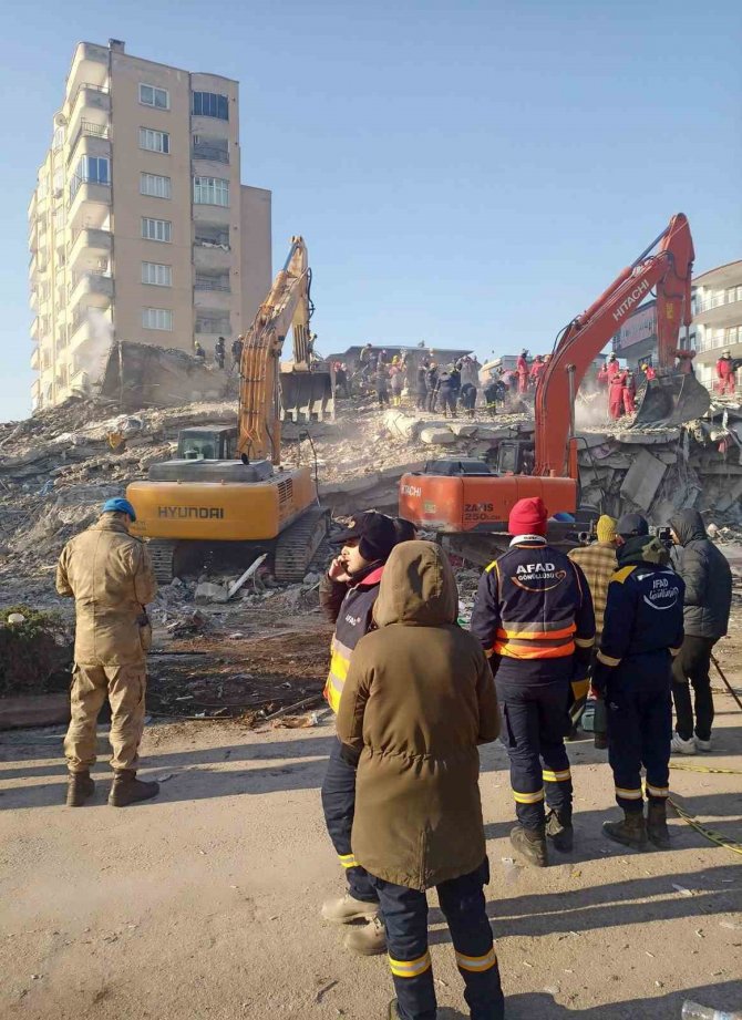 Enkaz Kurtarma Çalışmalarında Artçı Depreme Böyle Yakalandılar