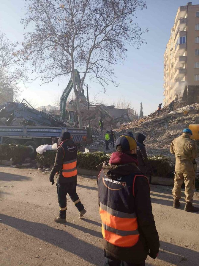 Enkaz Kurtarma Çalışmalarında Artçı Depreme Böyle Yakalandılar