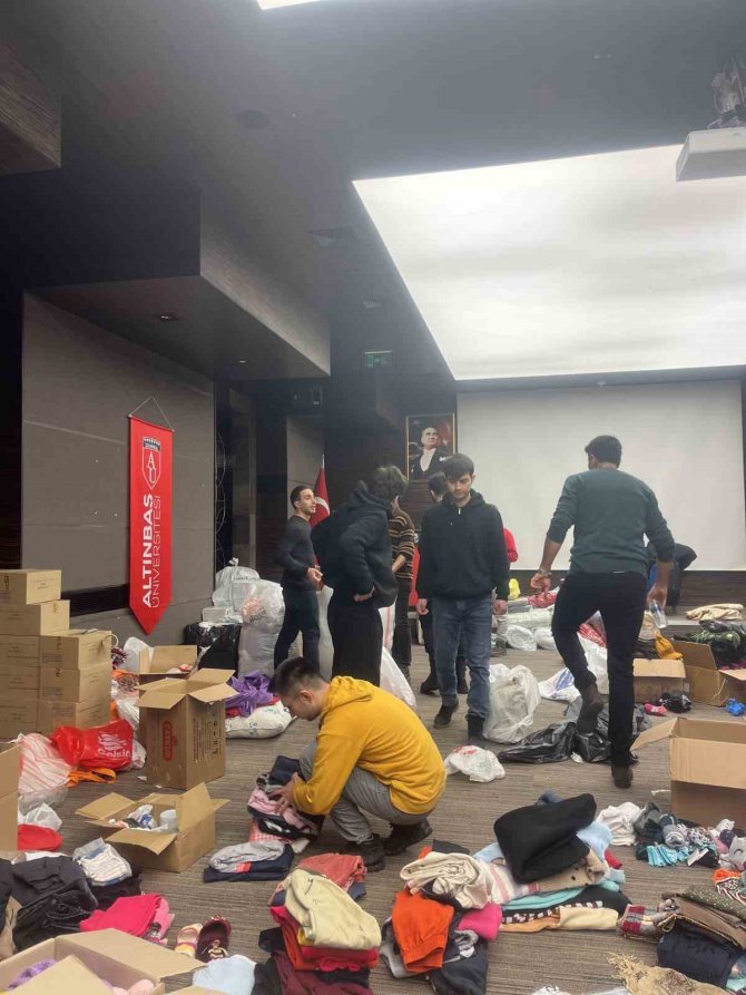 Altınbaş Üniversitesinden "Destek Zinciri Kampanyası"