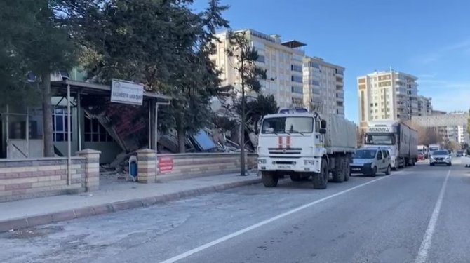 Rus Yardım Ekipleri Deprem Bölgesinde