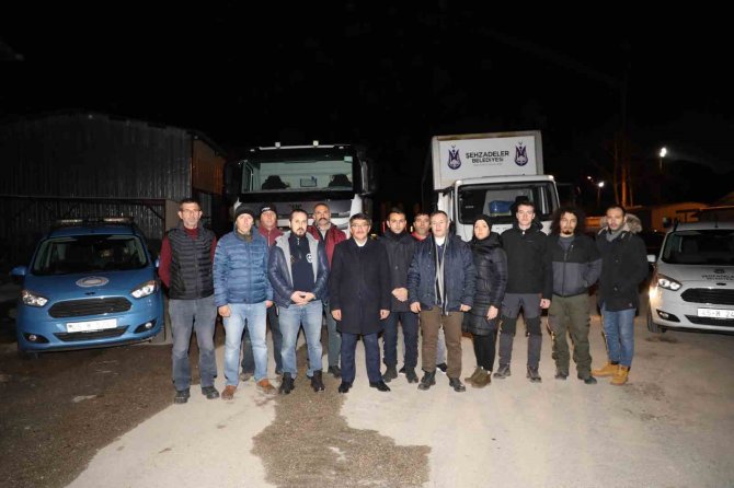 Manisa’dan 5 Bin Kişiye Yemek Çıkarabilecek Araç Adıyaman’a Gönderildi