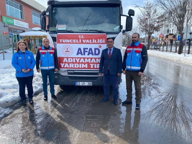 Tunceli’den Adıyaman’a Ekmek Ve Yardım Paketleri Gönderildi
