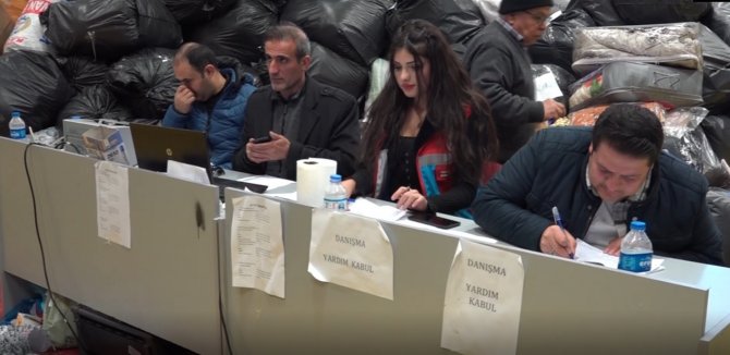 Erciş’ten Deprem Bölgesine Vefa Yardımı