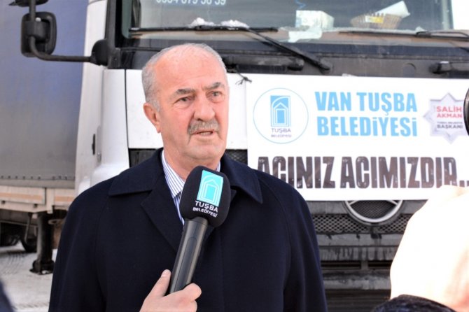 Tuşba Belediyesinin Yardım Tırları Deprem Bölgesine Ulaştı