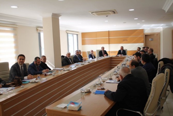 Aydın Müftülüğü’nde ’Deprem’ Toplantısı Gerçekleştirildi