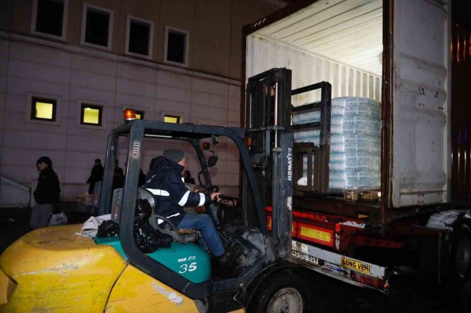 25’inci Yardım Tırı Körfez’den Yola Çıktı
