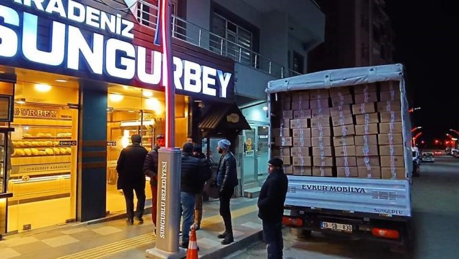 Sungurlu’dan Deprem Bölgesine 50 Bin Ekmek