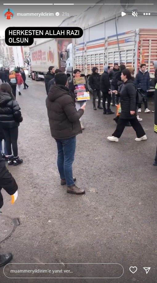 Sivassporlu Muammer’den Yardım Çalışmalarına Destek