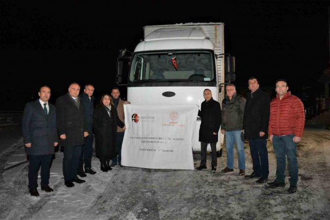 Eskişehir’deki Meslek Liselerince Donatılan Mobil Mutfaklar Yolda