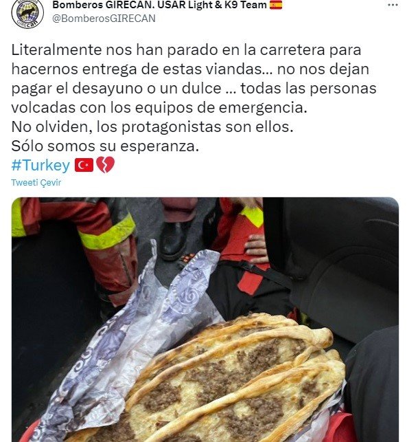 İ̇spanyol Kurtarma Ekibinden Türk Halkına Övgü: "Asıl Kahraman Sizsiniz"