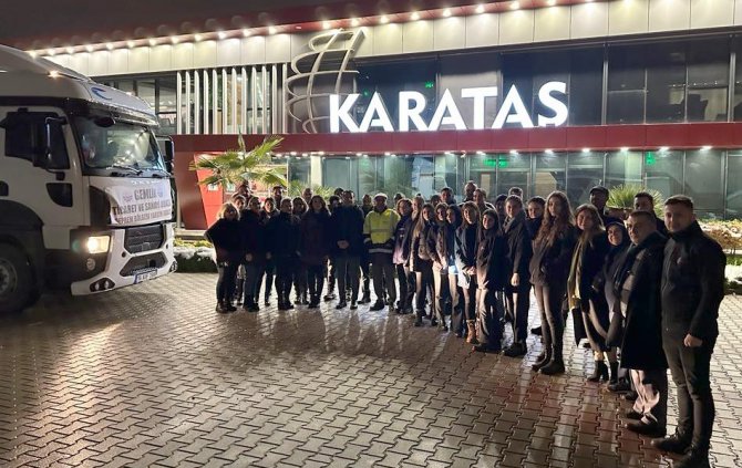 Gtso’nun Konteyner Evleri Yola Çıktı