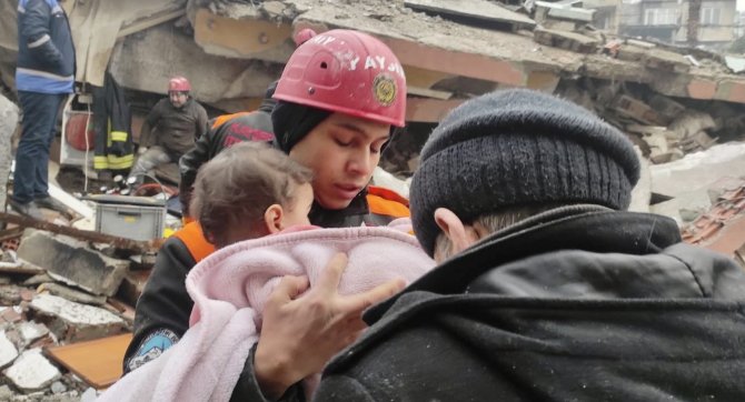 Kayseri İ̇tfaiyesi, Deprem Bölgesinde 34 Vatandaşı Sağ Kurtardı