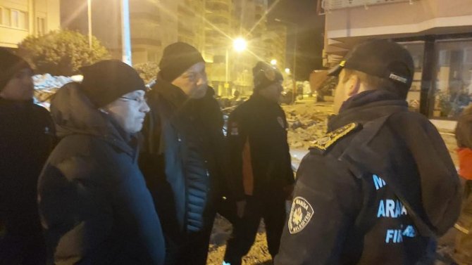 Manisa Büyükşehir Belediyesi Afet Bölgesinde