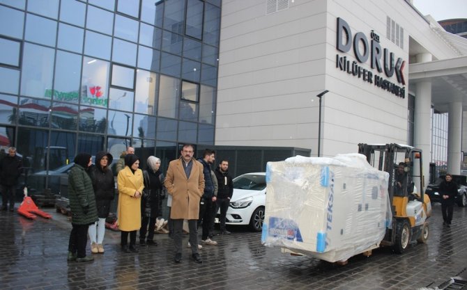 Doruk’tan Hatay Sahra Hastanesi’ne Bir Tır Sağlık Malzemesi Ve İlaç Desteği