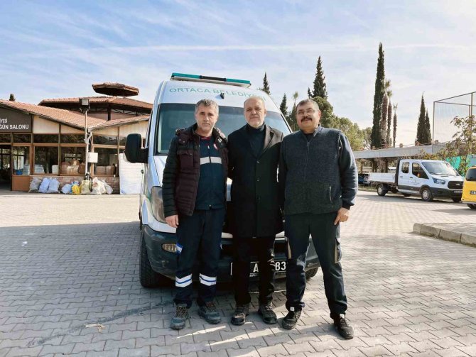 Ortaca Belediyesi Cenaze Nakil Aracı Deprem Bölgesine Gönderildi