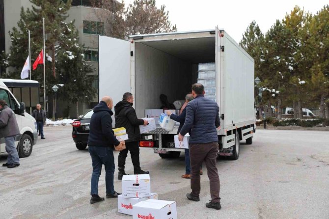 Ösym’den Deprem Bölgelerine Yardım