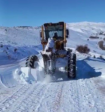 219 Yerleşim Yeri Ulaşıma Kapandı, Ekipler Yaşlı Hasta İçin Seferber Oldu