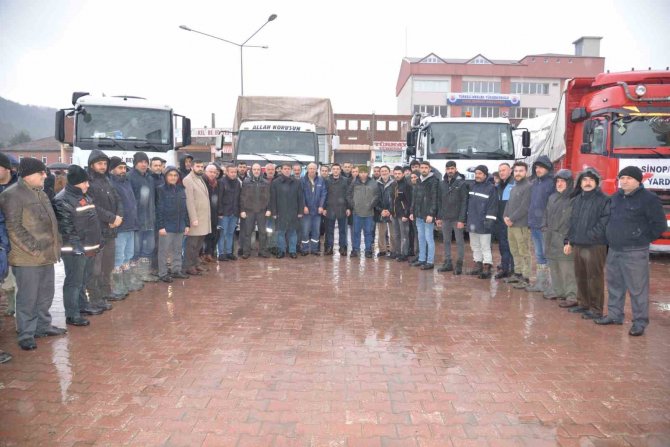 Türkeli’den 3. Yardım Konvoyu Dualarla Yola Çıktı