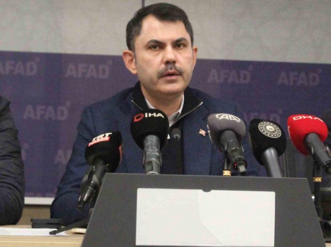 Bakan Kurum: "Cumhuriyet Tarihinin En Büyük Afet Konut Seferberliğini Başlatmış Olacağız"